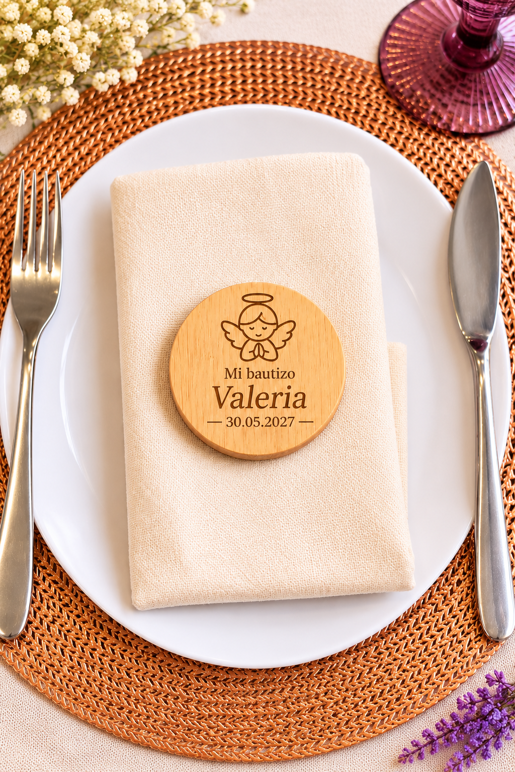 Espejos Personalizados para Bautizos