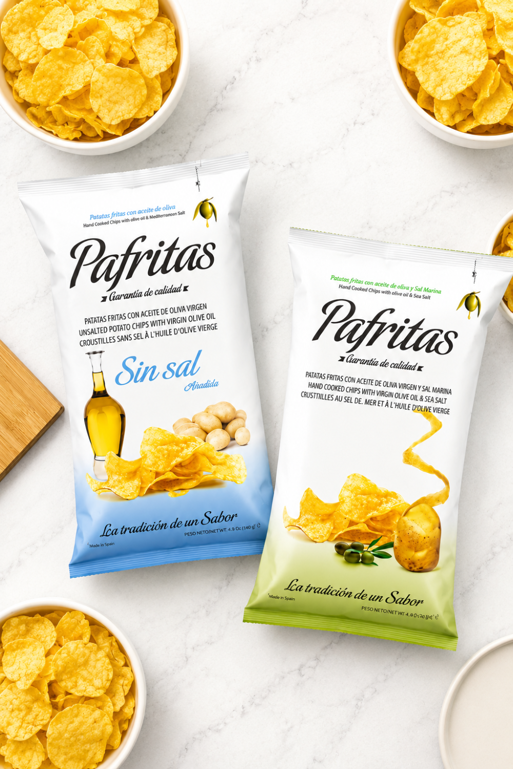 Pack Bolsas Patatas Fritas Artesanas Pafritas