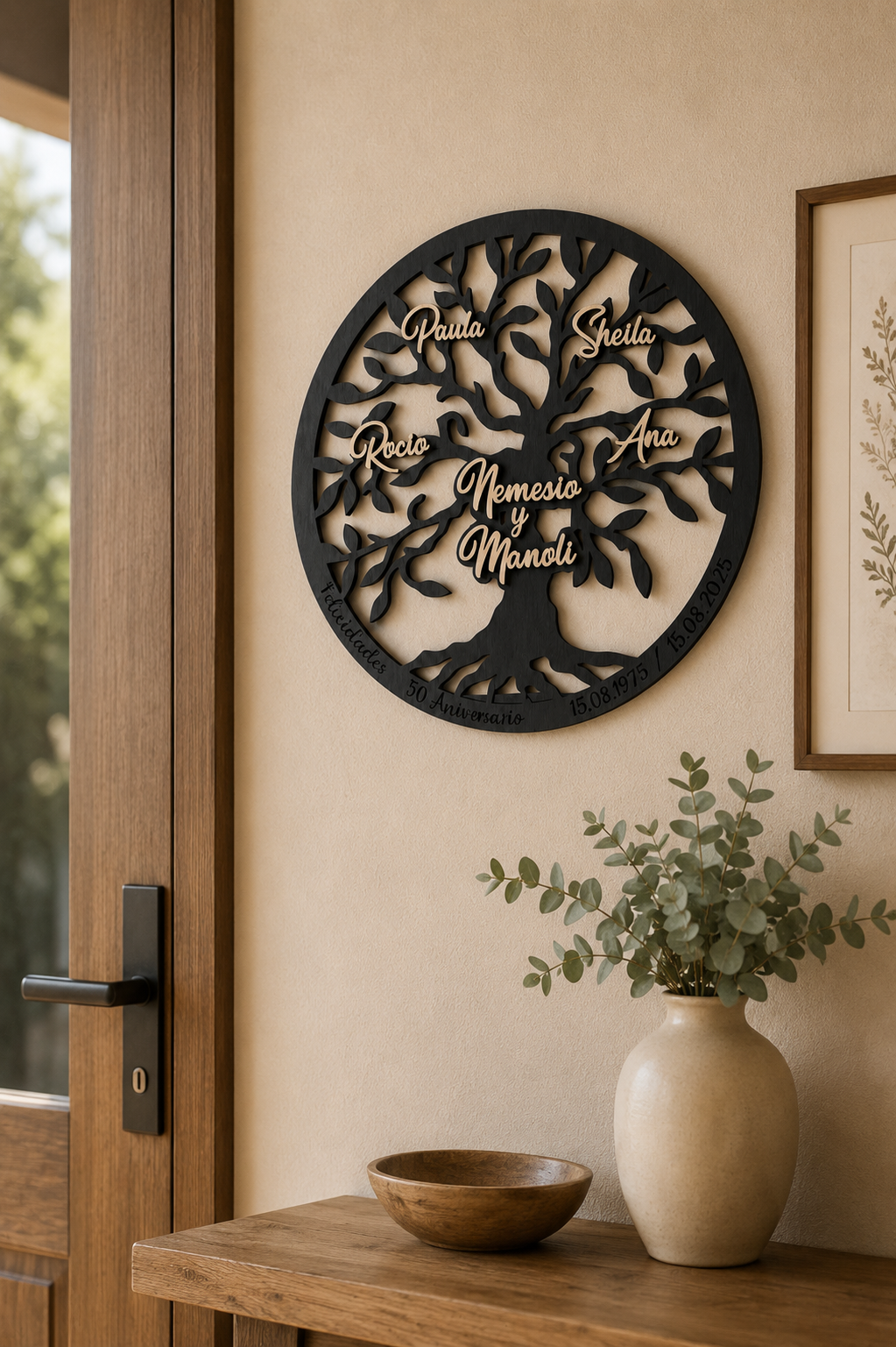 Árbol de la Vida Personalizado con Nombres