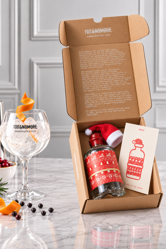 Ginebra Premium Artesanal Edición Limitada Navidad 100&NoMore