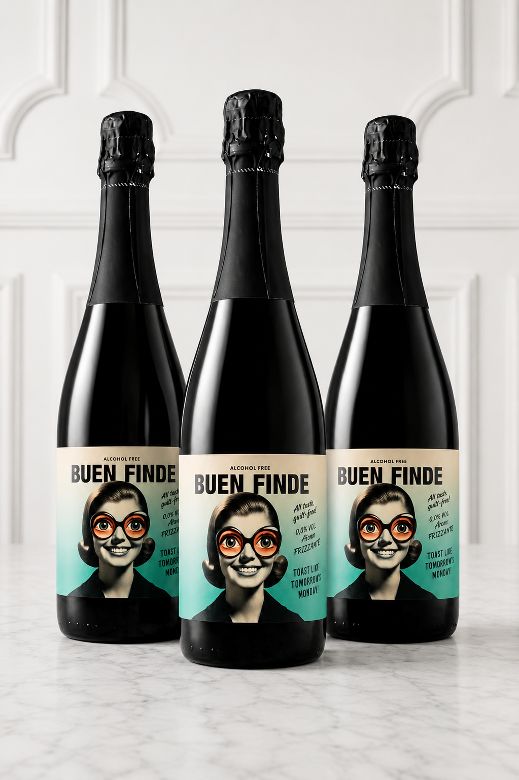 Vino Blanco Frizzante Sin Alcohol Buen Finde