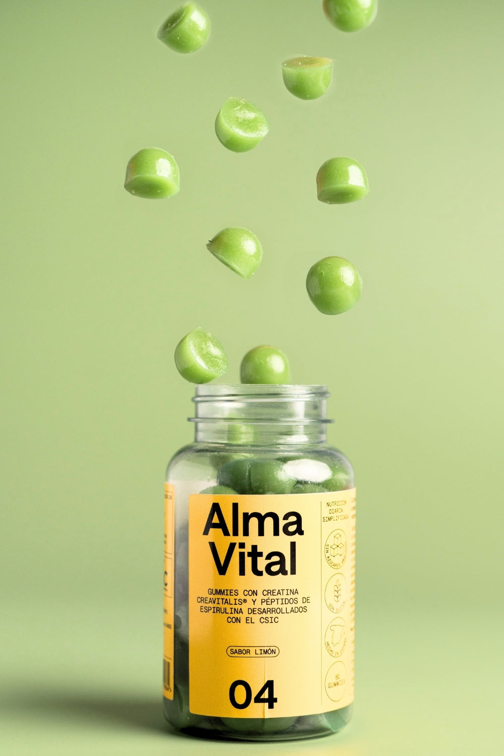 gummies creatina y espirulina