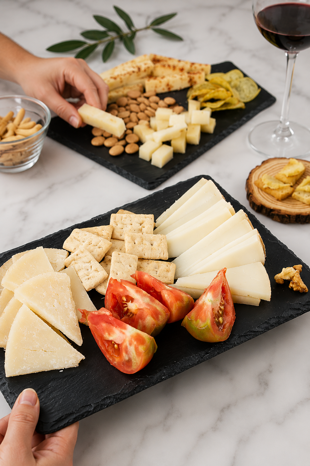 caja regalo gourmet queso saleta