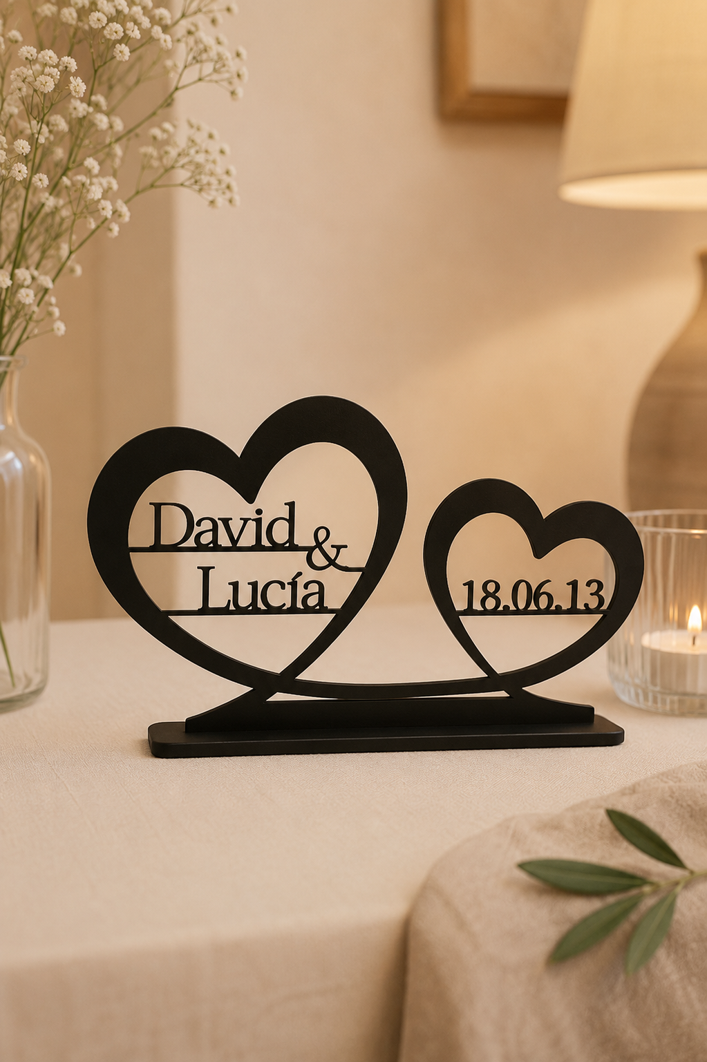 signo de amor para novios boda