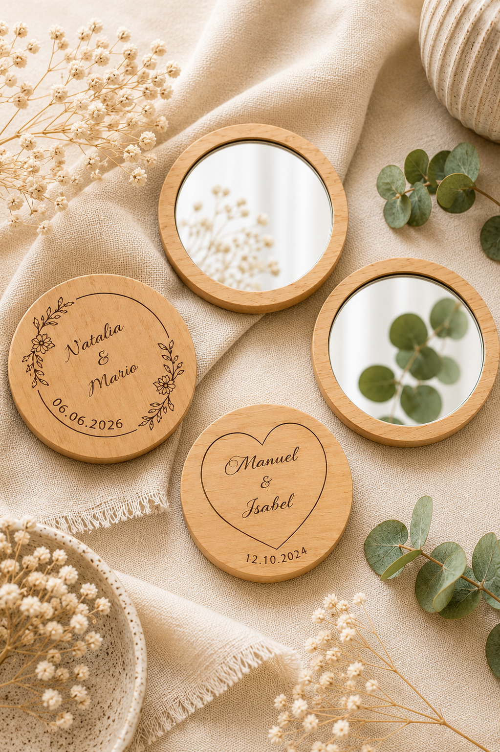 espejos para eventos y bodas