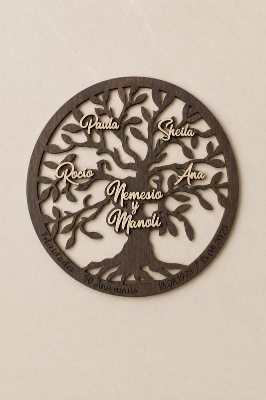 arbol de la vida con nombres