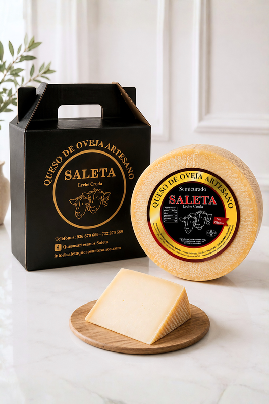 caja regalo gourmet queso saleta