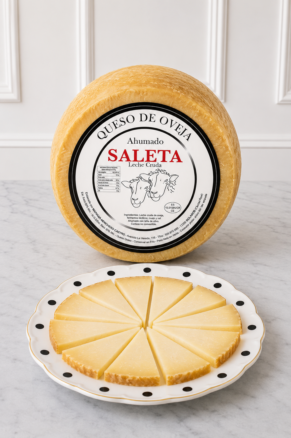 queso curado ahumado saleta