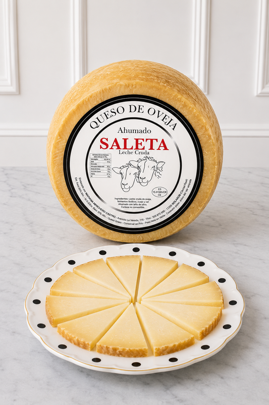 queso curado ahumado saleta