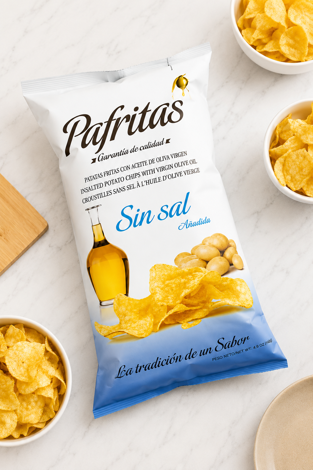 Pack Bolsas Patatas Fritas Artesanas Pafritas
