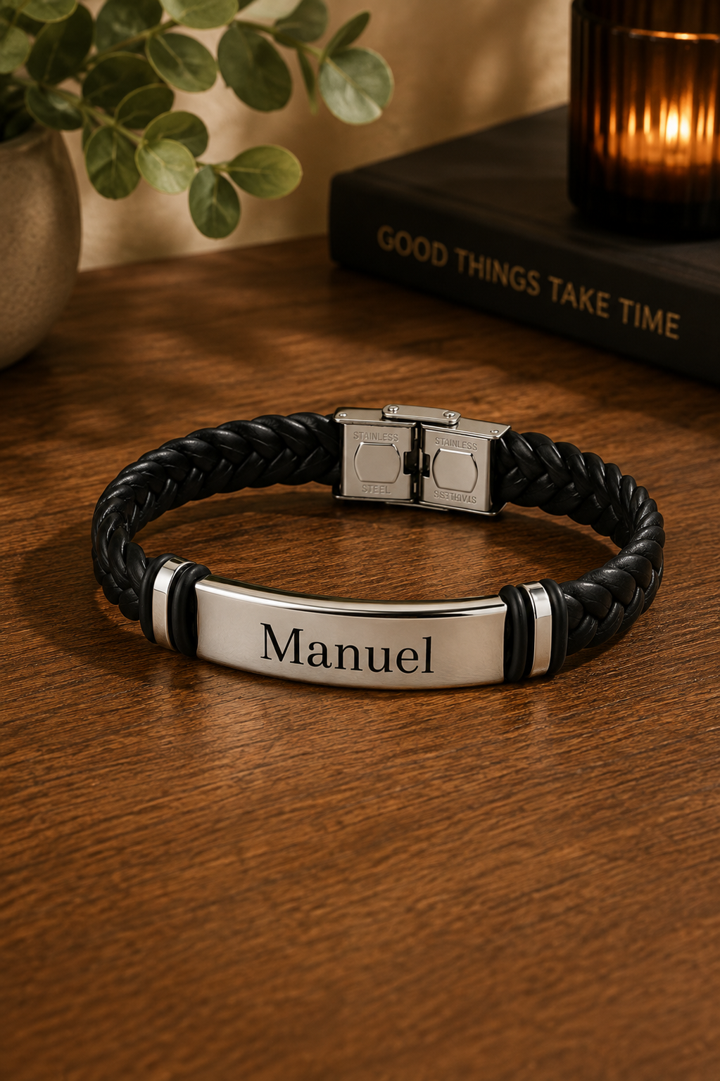 pulsera acero