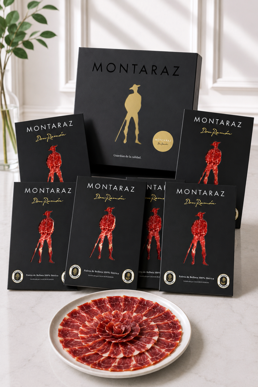 Caja con 6 Loncheados de Paleta 100% Ibérica de Bellota Montaraz