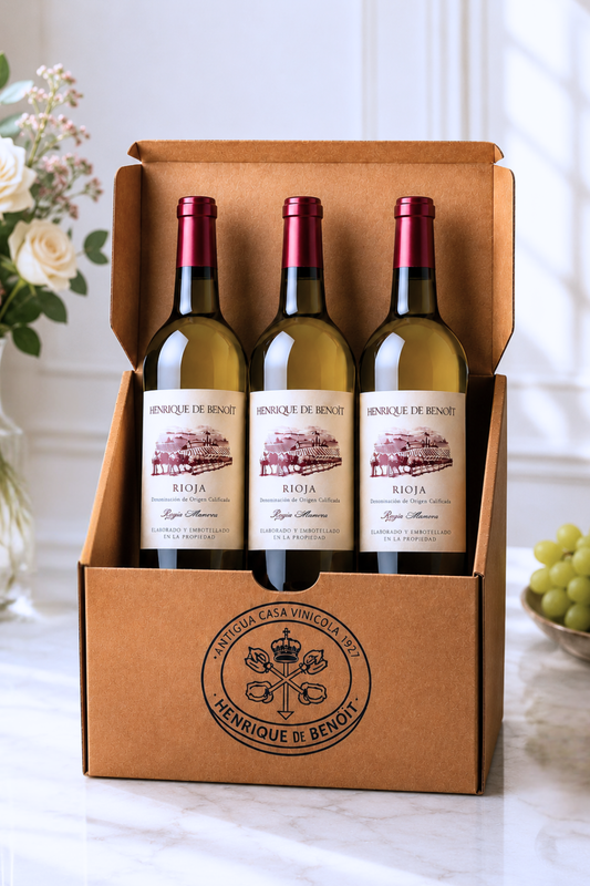 pack vino blanco rioja