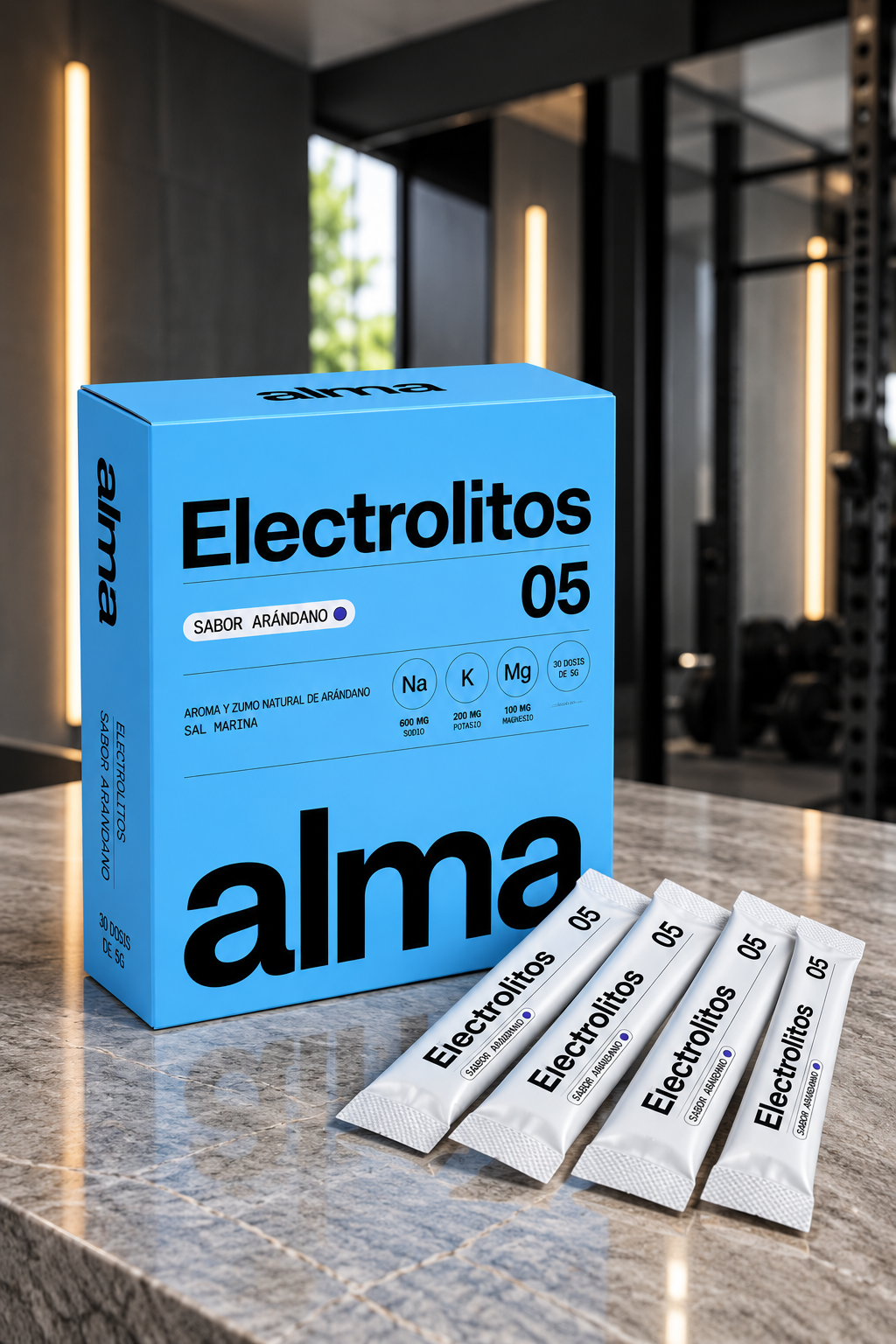 Electrolitos sin azúcar Alma | 30 sticks