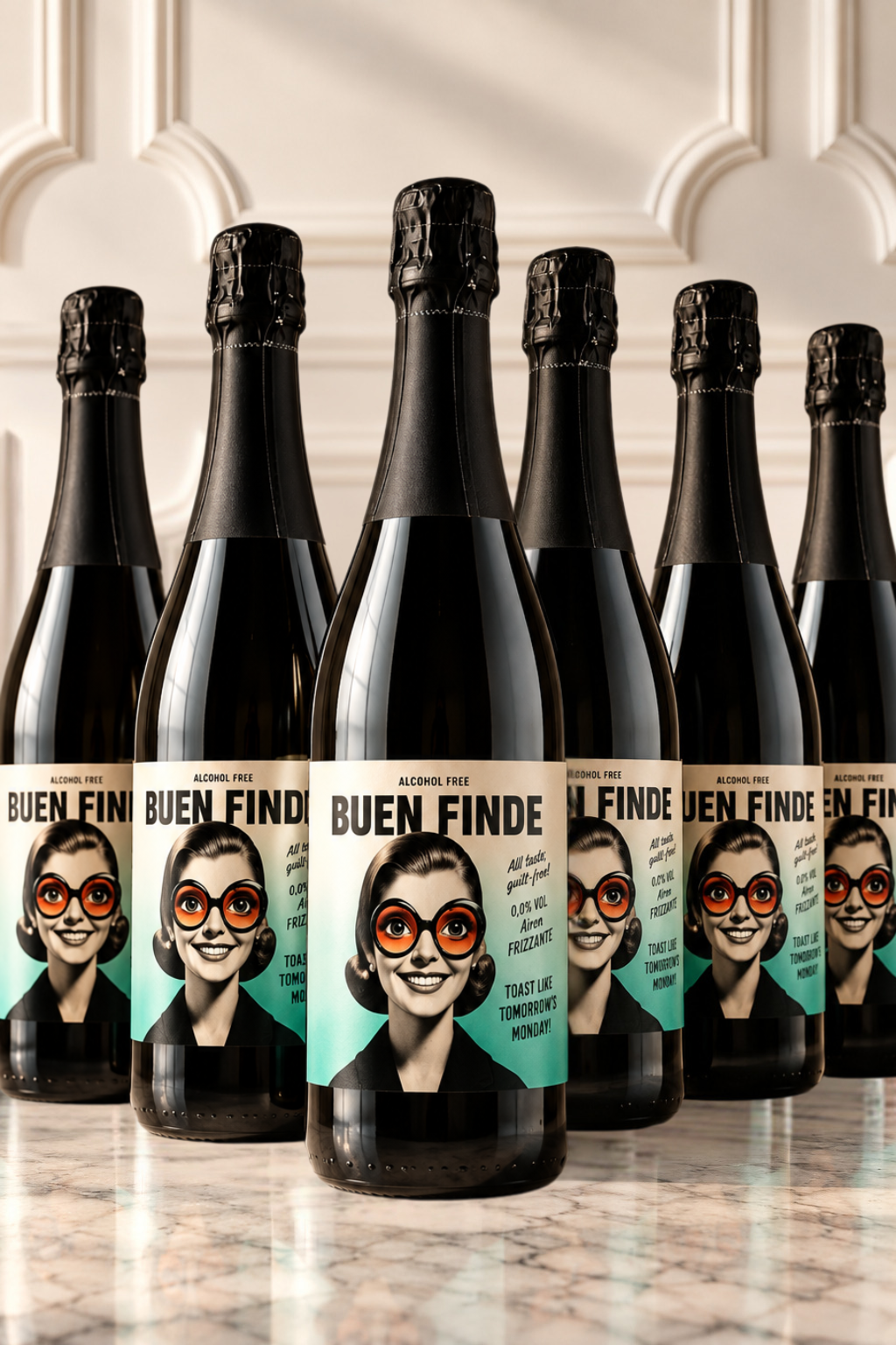 Vino Blanco Frizzante Sin Alcohol Buen Finde
