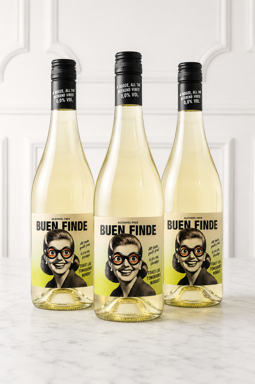 Vino Blanco Verdejo Sin Alcohol Buen Finde