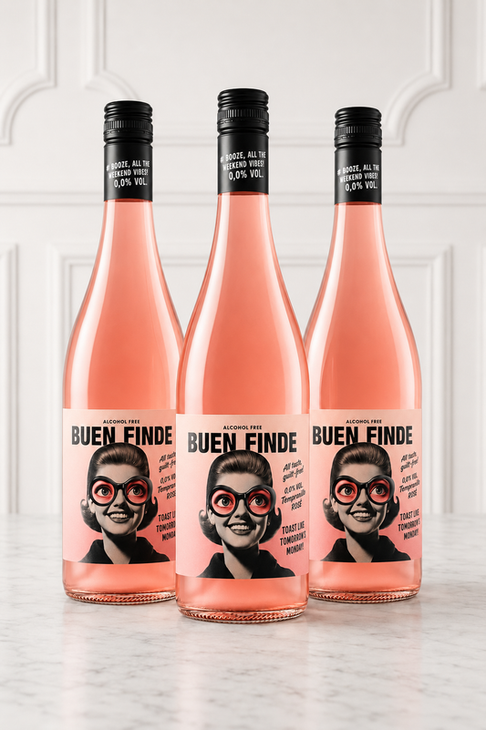 Vino Rosado Tempranillo Sin Alcohol Buen Finde